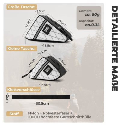 Bicycle frame bag, triangular bag for Brompton 0.25/0.3L ROCKBROS