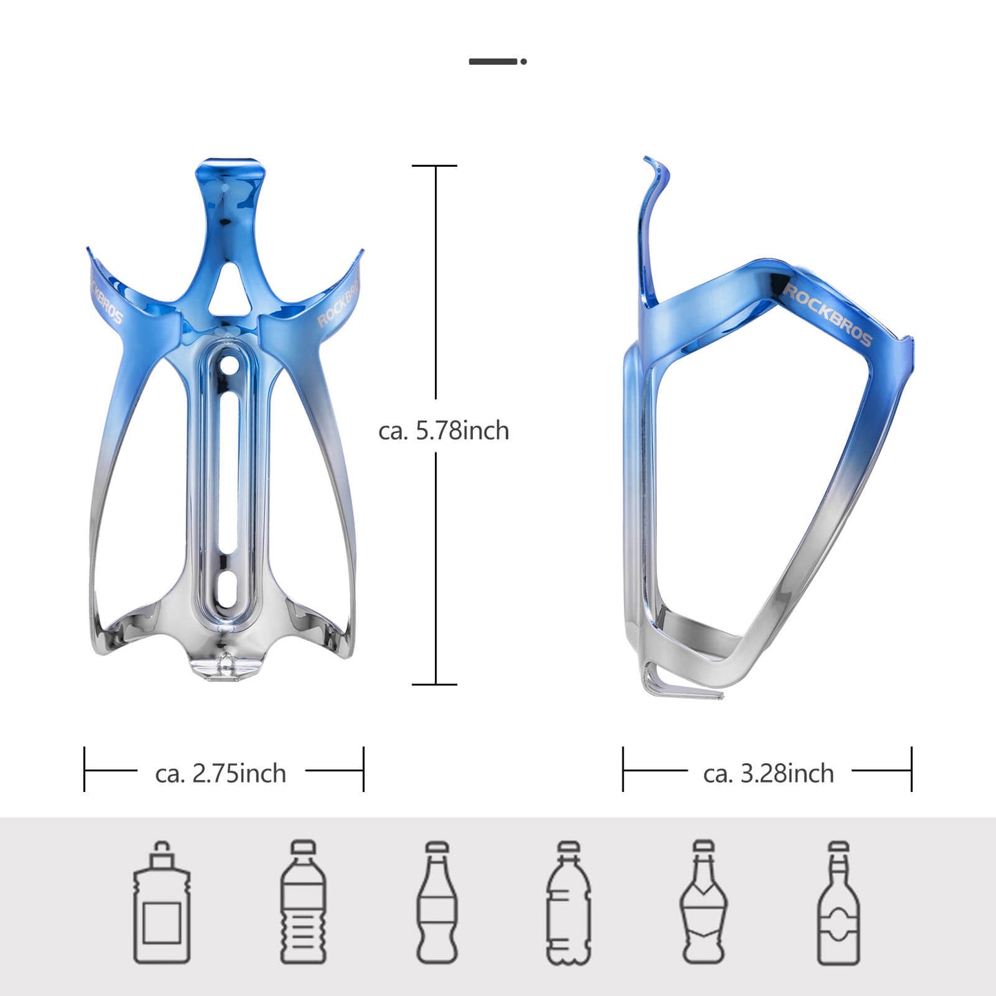 Bicycle bottle holder, drink holder, lightweight 30g, ROCKBROS