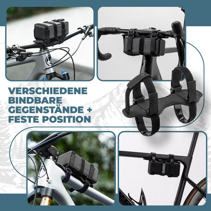 Bottle holder, bicycle speaker mount, adjustable strap, ROCKBROS
