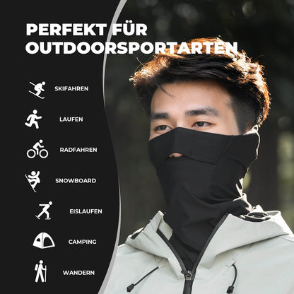 Half balaclava tube scarf, breathable and elastic, for cycling and climbing, ROCKBROS
