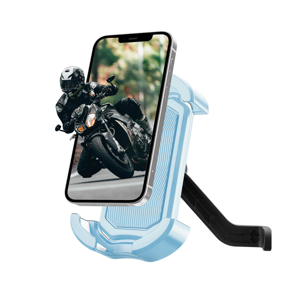 ROCKBROS Handyhalterung Fahrrad Handyhalter Motorrad 360° Drehbar für 4,7-7,0 Zoll