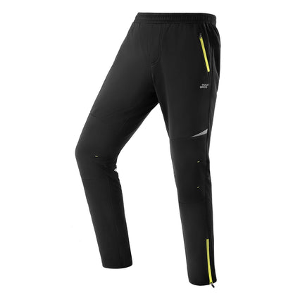 Men's cycling trousers, windproof and warm for winter outdoor sports, ROCKBROS