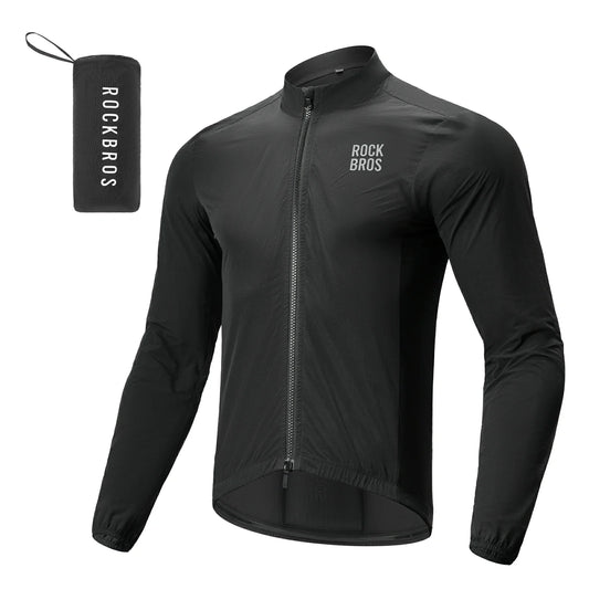 ROCKBROS Herren Leichte Fahrradjacke Atmungsaktiv Frühling