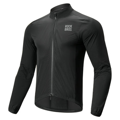 ROCKBROS Herren Leichte Fahrradjacke Atmungsaktiv Frühling