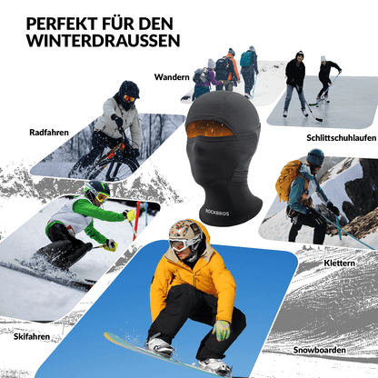 Kids Winter Balaclava Face Mask for Girls/Boys ROCKBROS