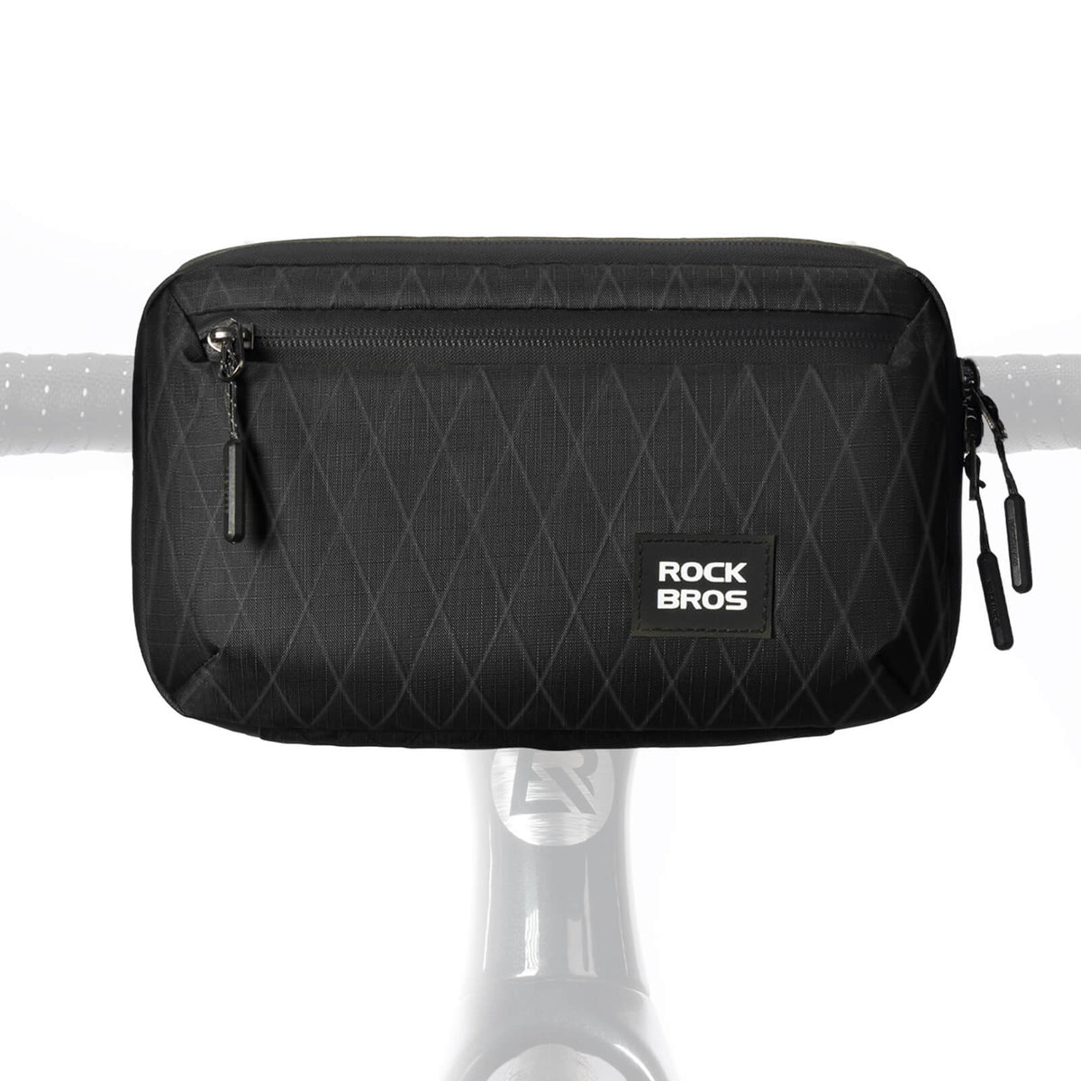 ROCKBROS Lenkertasche Fahrradtasche mit Schultergurt 2,1L