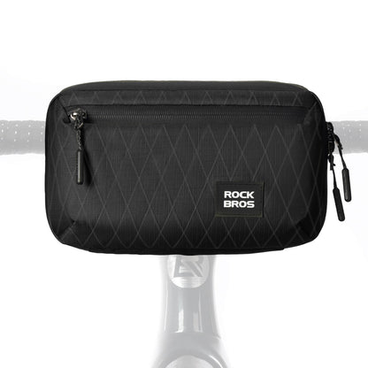 ROCKBROS Lenkertasche Fahrradtasche mit Schultergurt 2,1L