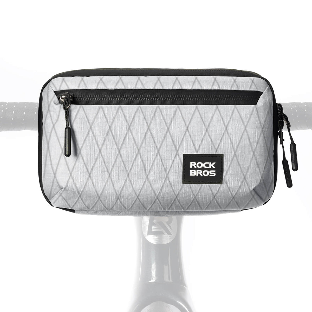 ROCKBROS Lenkertasche Fahrradtasche mit Schultergurt 2,1L