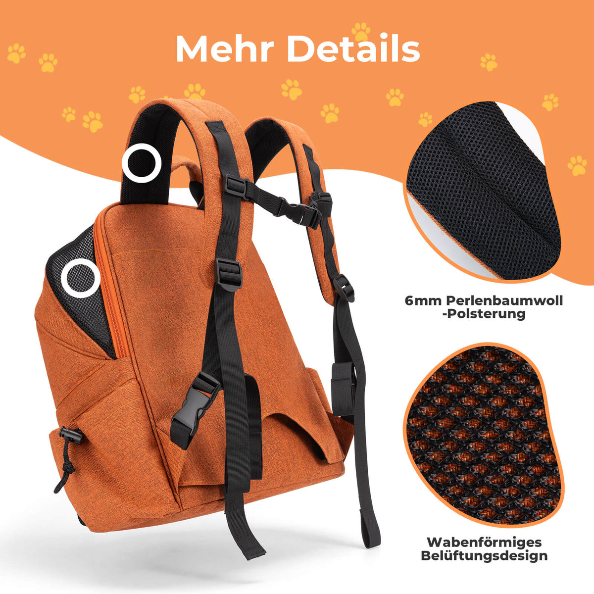 ROCKBROS Lenkertasche Haustiertasche für Brompton/Klapprad 21 L