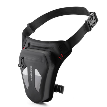 Motorcycle leg bag, leg pouch, hip bag with shoulder straps, ROCKBROS