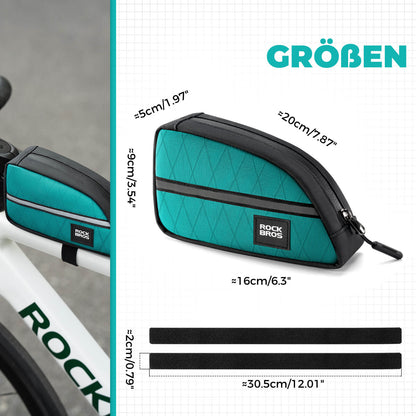 ROCKBROS Oberrohrtasche 0,8L Leicht für Klapprad Falträder