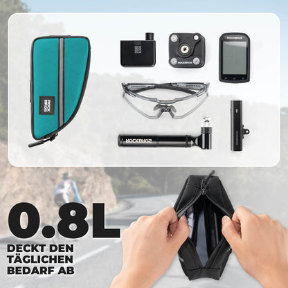 ROCKBROS Oberrohrtasche 0,8L Leicht für Klapprad Falträder