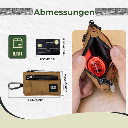 Wallet, purse, mobile phone case, portable with padlock, ROCKBROS