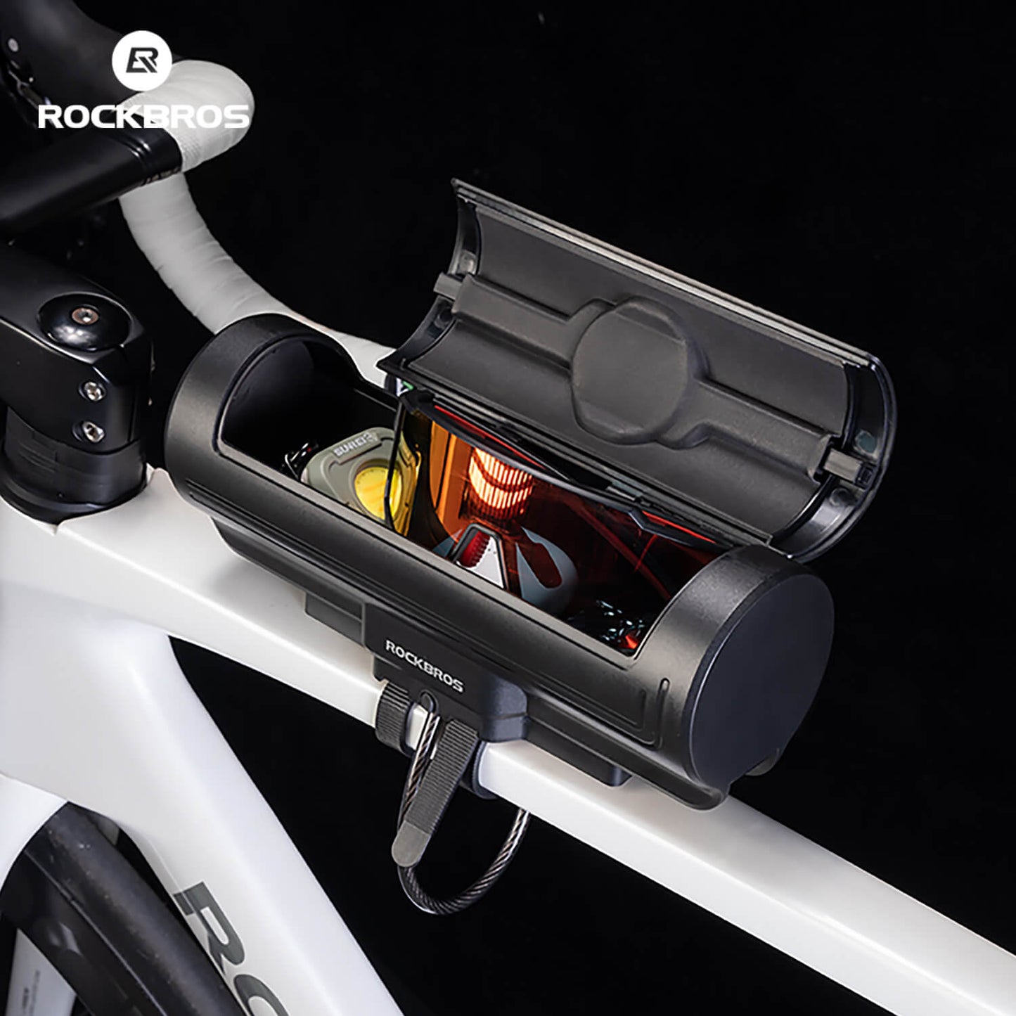 Frame Box Lockable Bicycle Box Never Deforms/Secure/Waterproof ROCKBROS