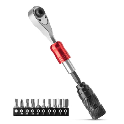 Ratchet Wrench Set 1/4 Inch Mini Repair Tool ROCKBROS