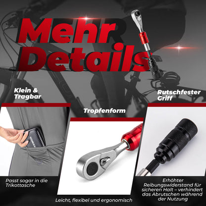 Ratchet Wrench Set 1/4 Inch Mini Repair Tool ROCKBROS