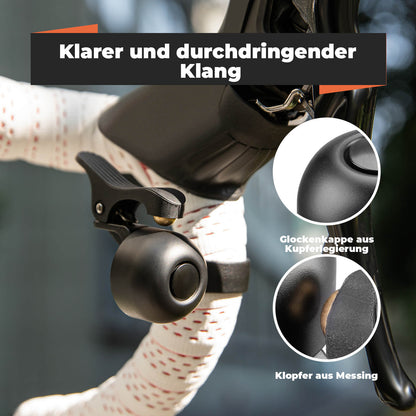 ROCKBROS Rennrad Fahrradklingel für gebogene Lenker 27-30 mm