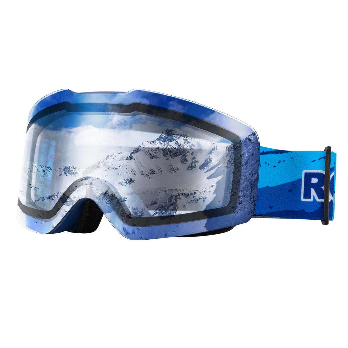 Ski goggles, snow goggles, polarized, helmet-compatible sports goggles, skiing, ROCKBROS