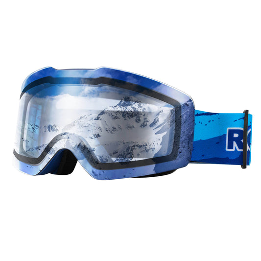 Ski goggles, snow goggles, polarized, helmet-compatible sports goggles, skiing, ROCKBROS