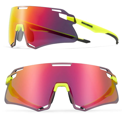 Sunglasses, windproof cycling glasses for outdoor sports, ROCKBROS