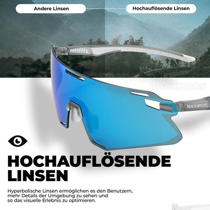 Sunglasses, windproof cycling glasses for outdoor sports, ROCKBROS