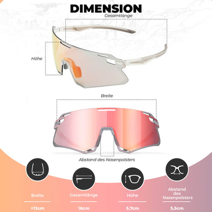 Sunglasses, windproof cycling glasses for outdoor sports, ROCKBROS