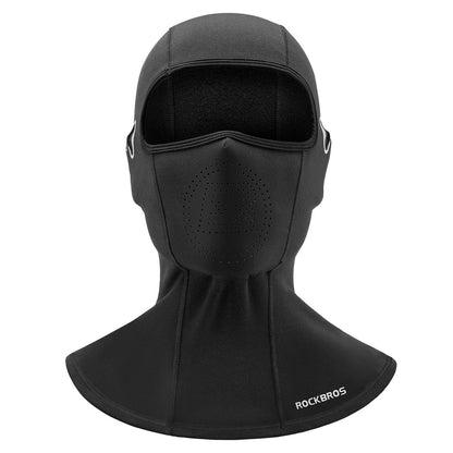 Balaclava face mask, autumn/winter, warm, with glasses hole, ROCKBROS