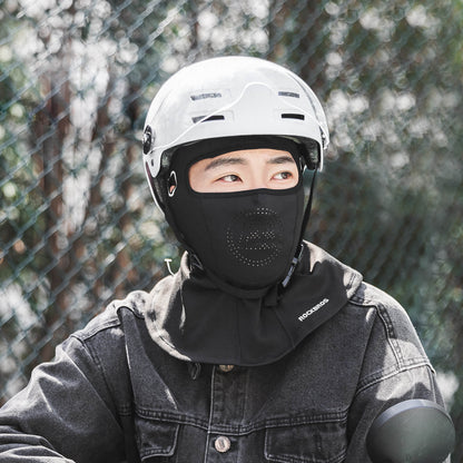 Balaclava face mask, autumn/winter, warm, with glasses hole, ROCKBROS