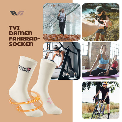 TVI Women's Sports Socks Breathable Cycling Socks Winter ROCKBROS