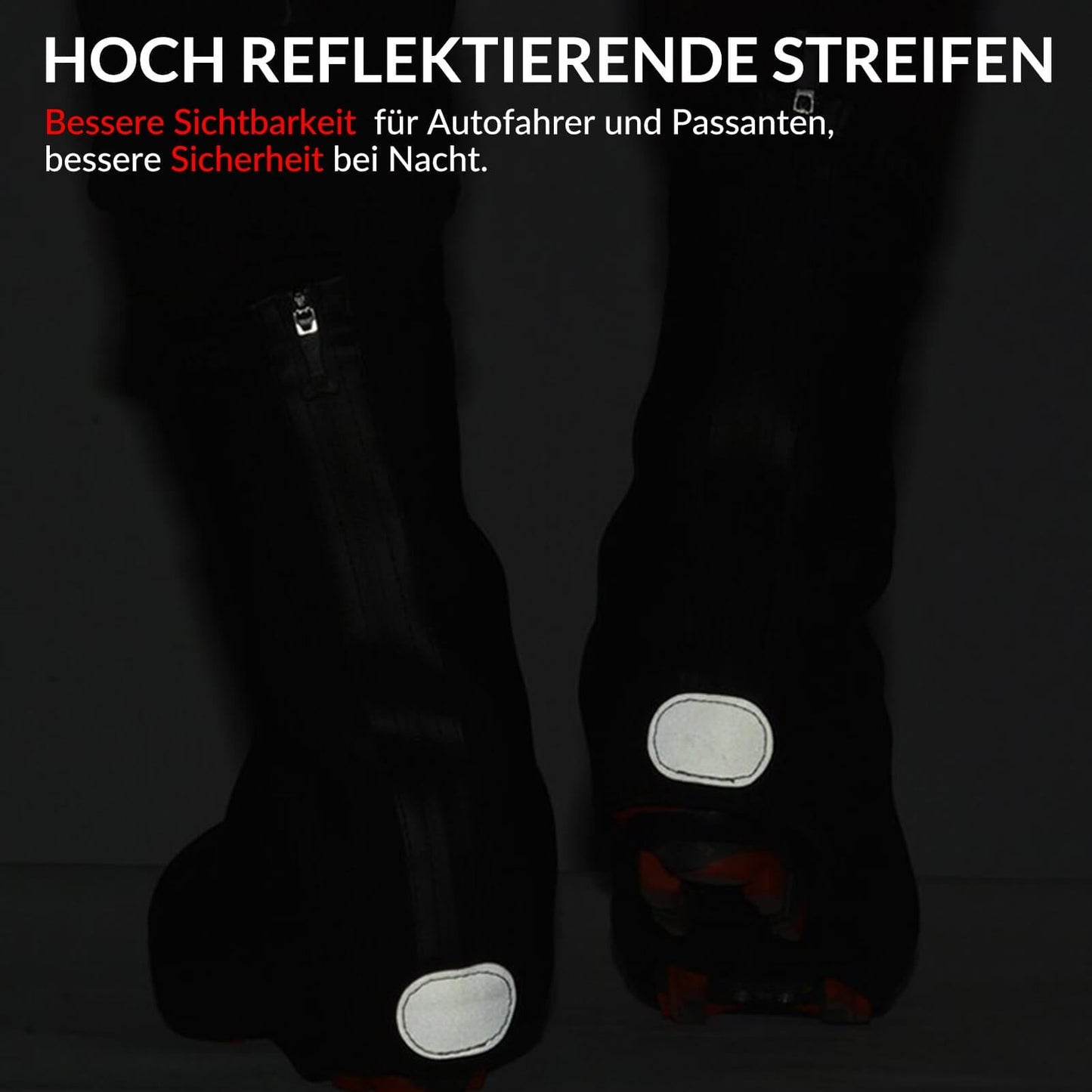 Water-repellent bicycle overshoes, windproof shoe covers, ROCKBROS