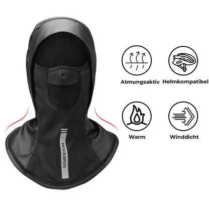 Windproof balaclava, breathable ski mask ROCKBROS