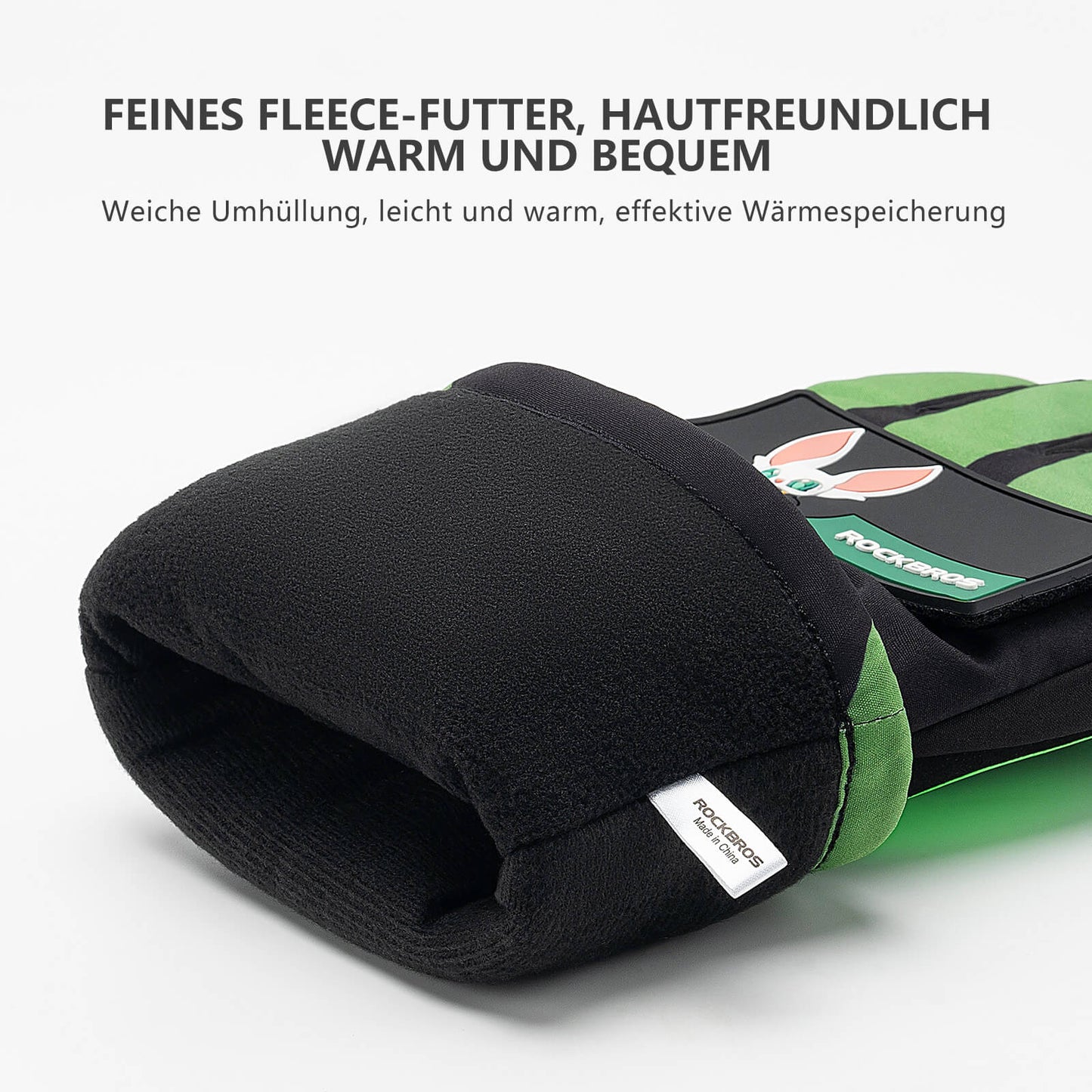 Winter Heated Cycling Gloves, 3 Heat Settings, Sizes M-XL, ROCKBROS