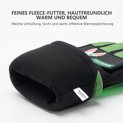 Winter Heated Cycling Gloves, 3 Heat Settings, Sizes M-XL, ROCKBROS