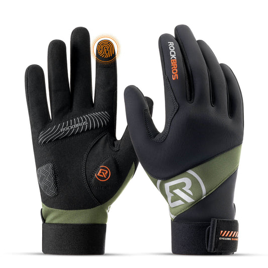 ROCKBROS Herbst Fahrradhandschuhe Touchscreen-fähig