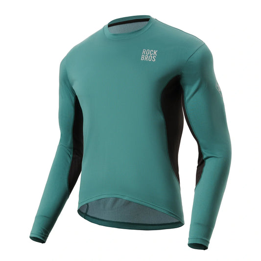 ROCKBROS Radtrikot Fahrradtrikot Langarm Herren