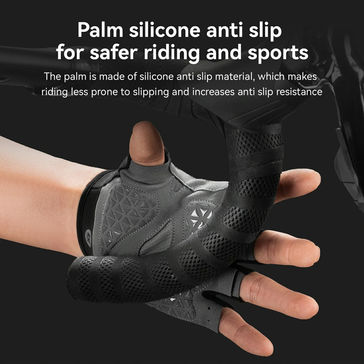 ROCKBROS S424 Halbfinger Radhandschuhe