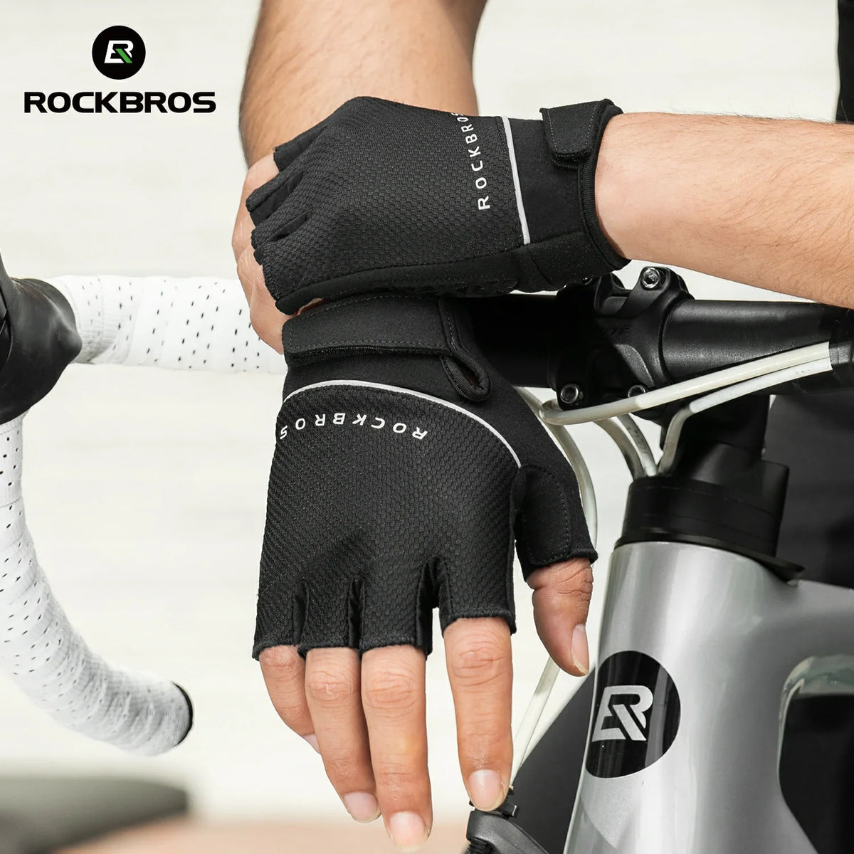 ROCKBROS S424 Halbfinger Radhandschuhe