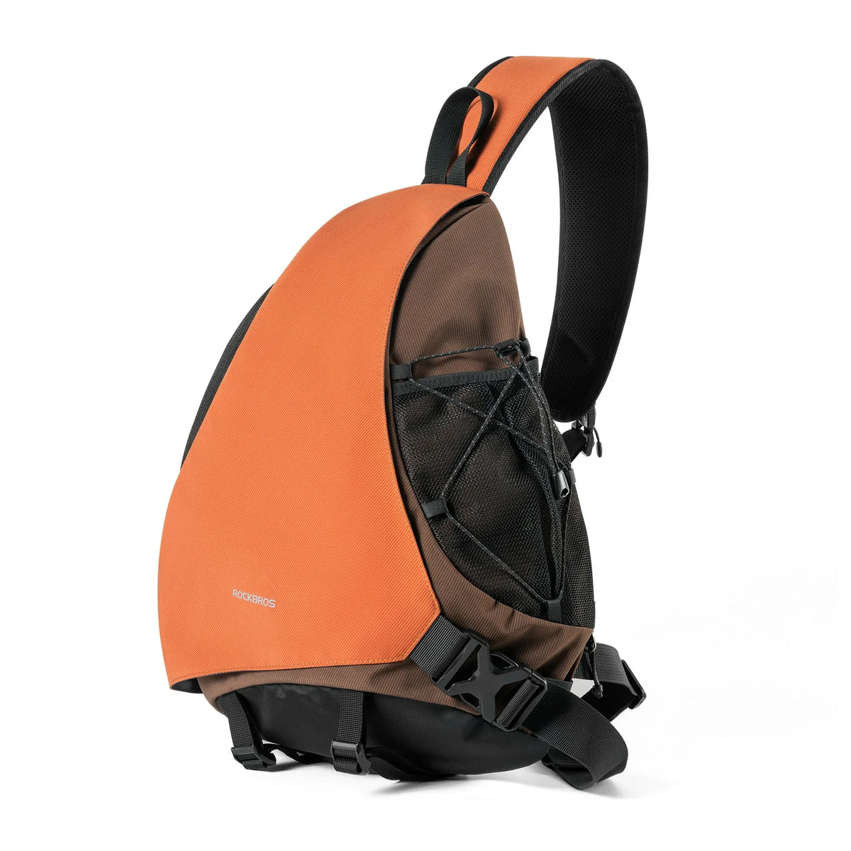 ROCKBROS Sling Bag Groß, Sling Rucksack mit Magnetverschluss, Crossbody-Tasche