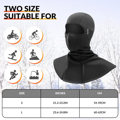 ROCKBROS Sturmhaube Winter Balaclava  54-63cm