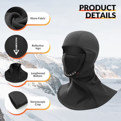 ROCKBROS Sturmhaube Winter Balaclava  54-63cm