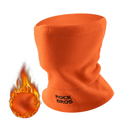 ROCKBROS Winter Schlauchschal Fleece Halswärmer, Winddichtes Multifunktionstuch