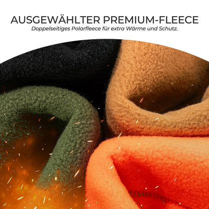 ROCKBROS Winter Schlauchschal Fleece Halswärmer, Winddichtes Multifunktionstuch