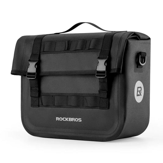 ROCKBROS bicycle/motorcycle luggage bag 600D pannier 9-15L water-repellent