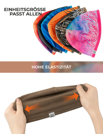 ROCKBROS Wendbares Thermo-Mütze (2-in-1) Wintermütze mit Ohrenschutz