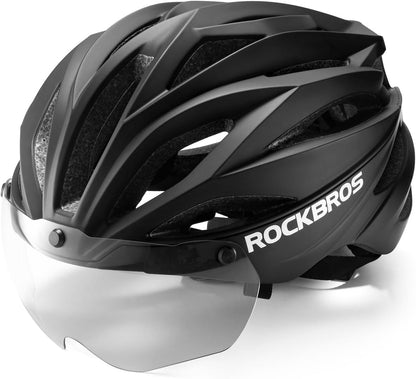 bike helmet removable chin guard women ROCKBROS Adult Bicycle Helmet with Visor Magnetic Removable Breathable – Rinosbike.eu
