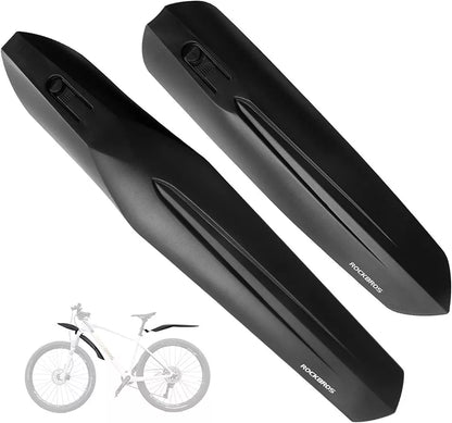 ROCKBROS bicycle mudguard set front + rear bicycle mudguard for 22-24 inch MTB