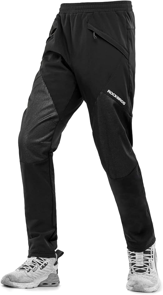 ROCKBROS Winter pants men bike pants windproof thermal bike pants