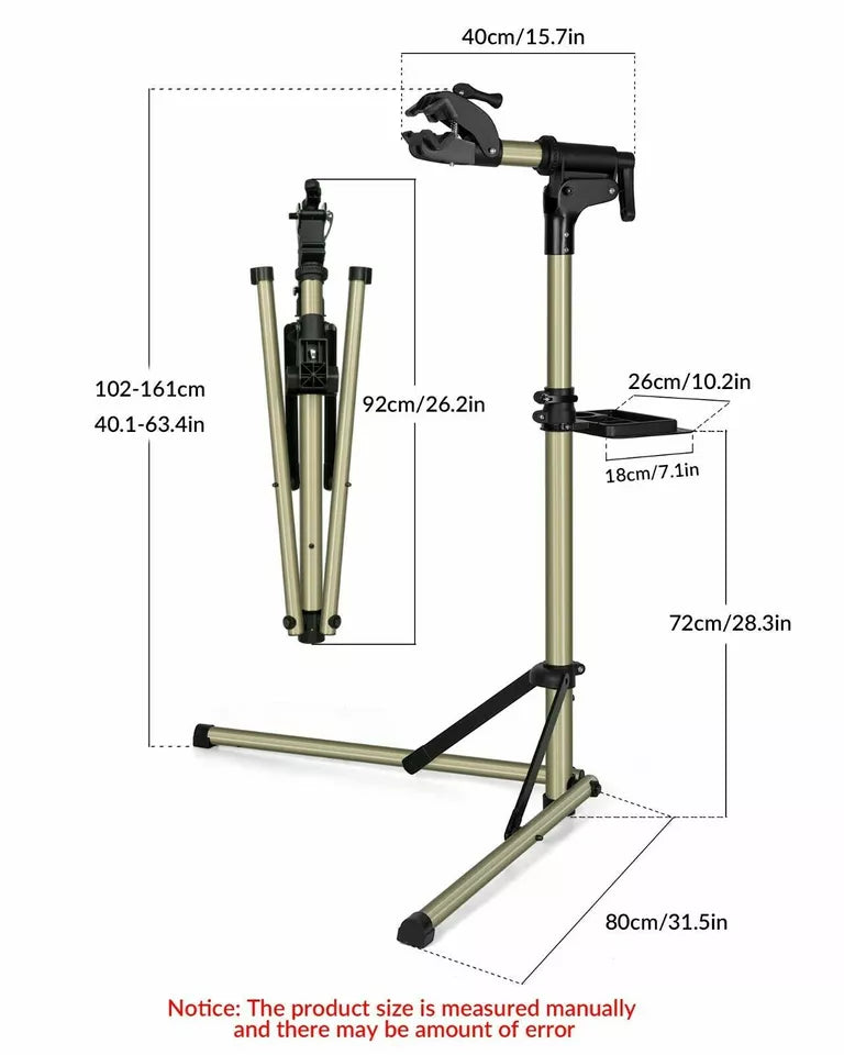 ROCKBROS aluminum bicycle repair stand, repair stand, max. 30 kg