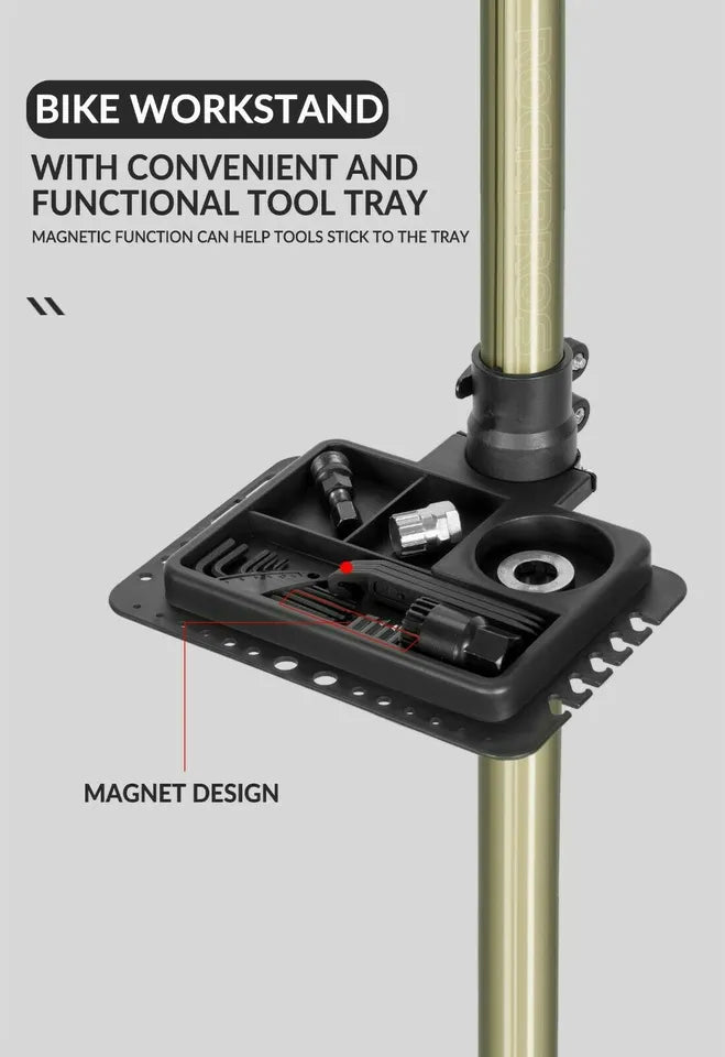 ROCKBROS aluminum bicycle repair stand, repair stand, max. 30 kg