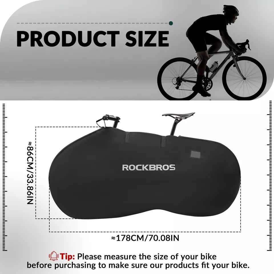 ROCKBROS bicycle transport bag for 1 bicycle up to 26 inches storage bag MTB